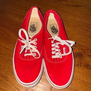 Vans Red Women's Sneakers